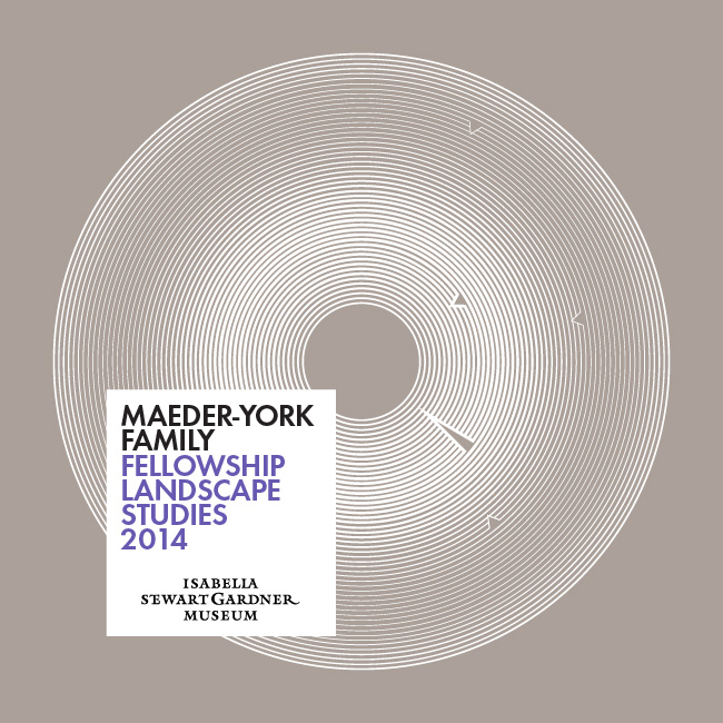Gardner Museum Landscape Fellowship 2014 / Call for&nbsp;entries