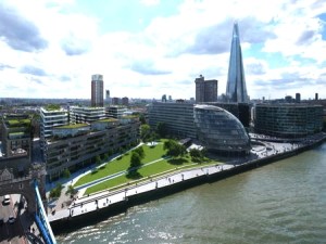 Exterior CGI of View C at One Tower Bridge Development