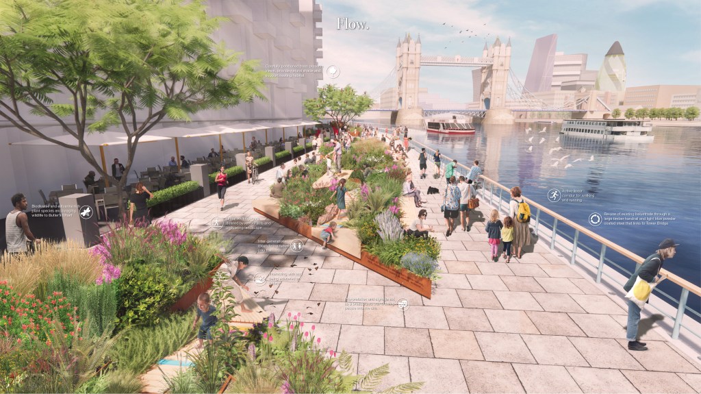 Greenwich lecturer leads LFA shorlisted proposal Reimagining Butler’s&nbsp;Wharf